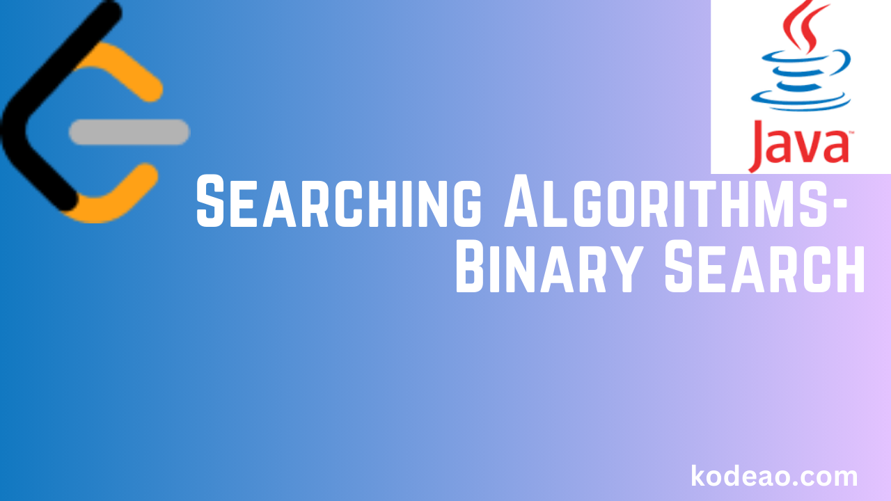 Binary Search Algorithm